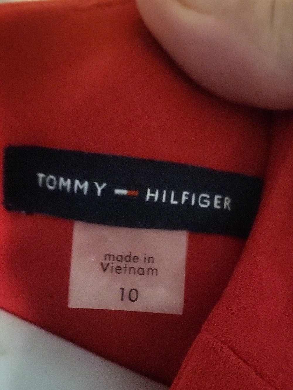 Tommy Hilfiger Red Sleeveless Fit-and-Flare Mini Dress - Picture 2 of 9